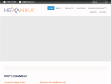 Tablet Screenshot of hexanika.com